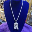 Moissanite Jesus Piece & Tennis Chain