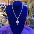 Moissanite Cross & Tennis Chain